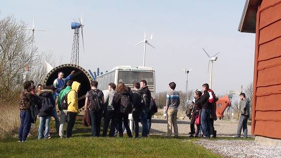 University College Nordjylland visit Nordic Folkecenter 