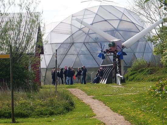 Hvidebaek school visit Nordic Folkecenter for Renewable Energy