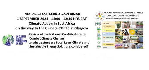 Webinar on Climate Action in East Africa