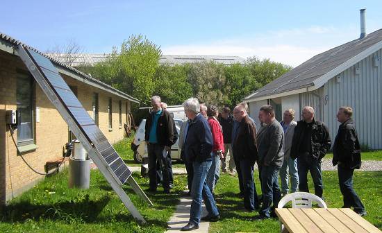 Metal Region Midtjylland visit Nordic Folkecenter for Renewable Energy