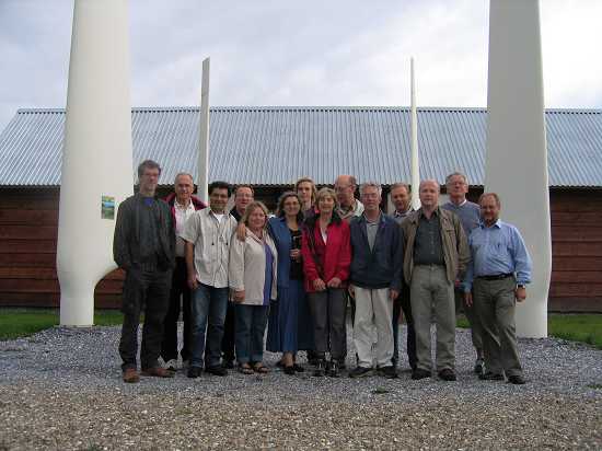 Environmental engineers from Sweden at Folkecenter